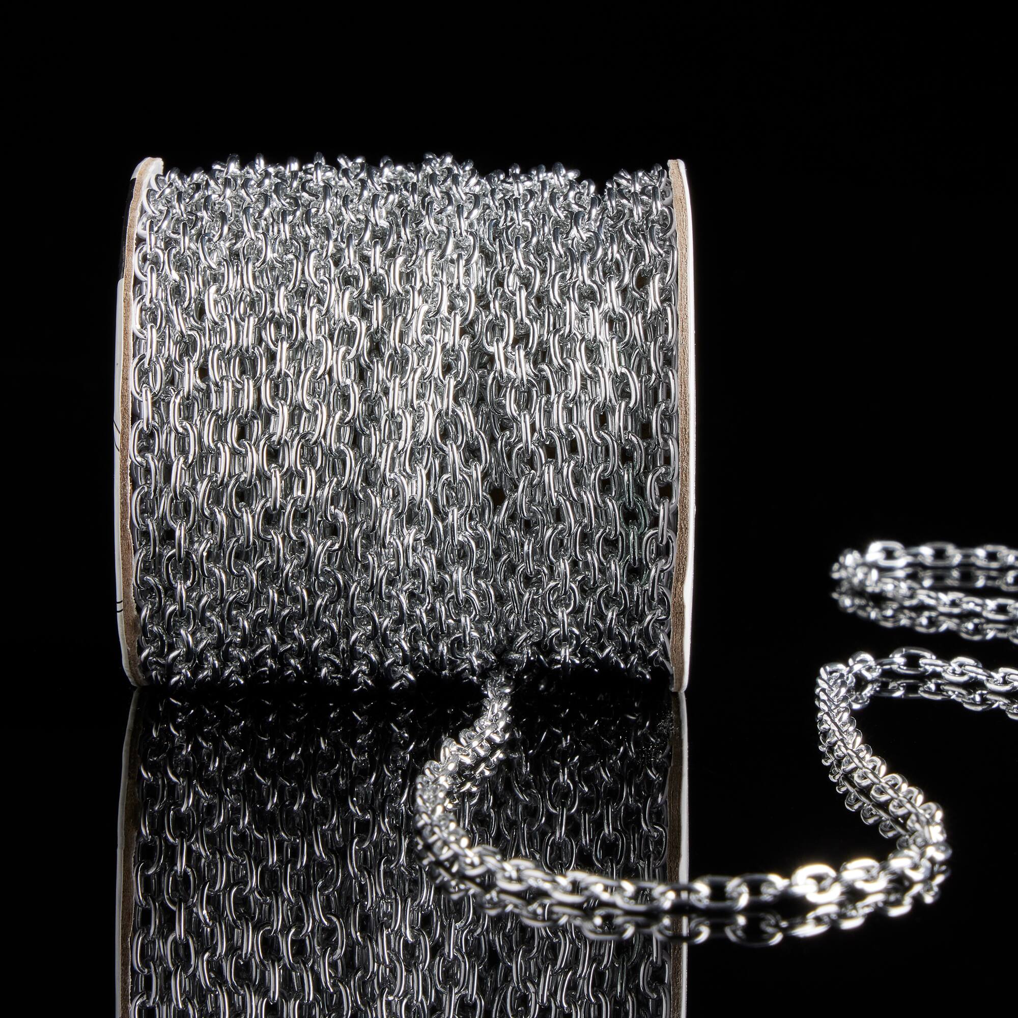 Silver Fine Chain Spool by Bead Landing™
